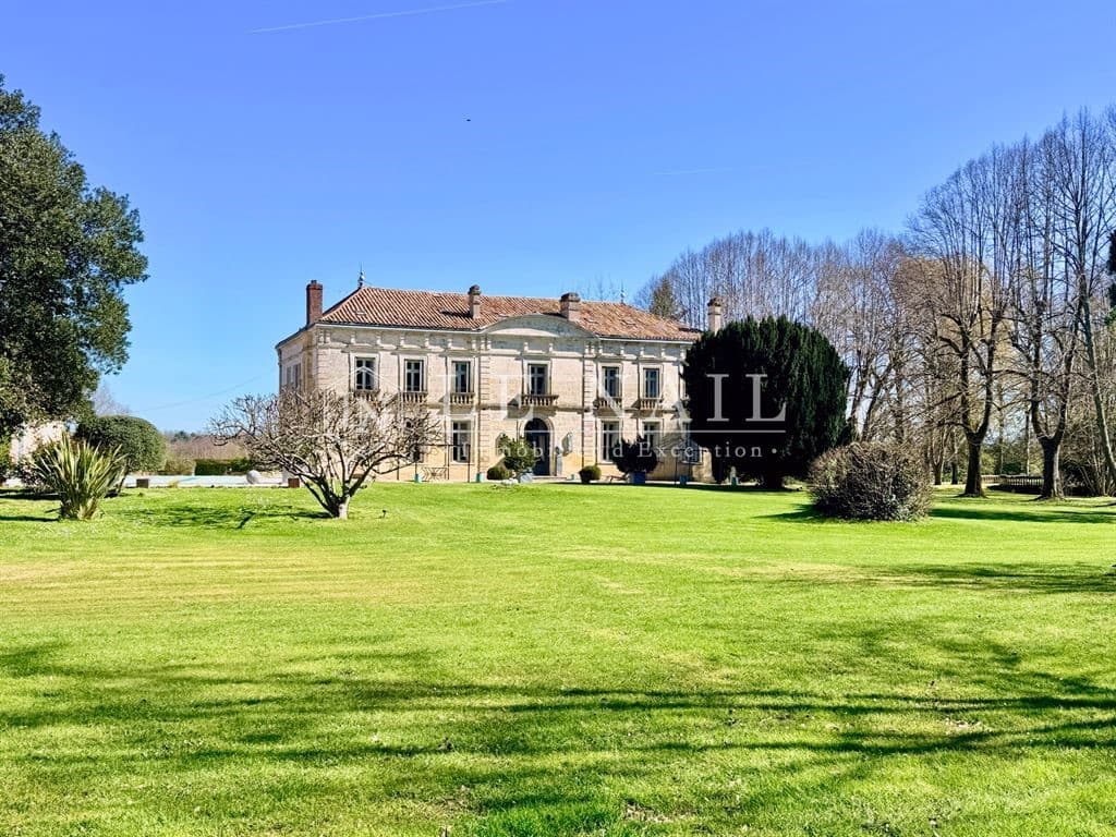 Elegant 18th Century Château with Spacious Living and Park Views 2