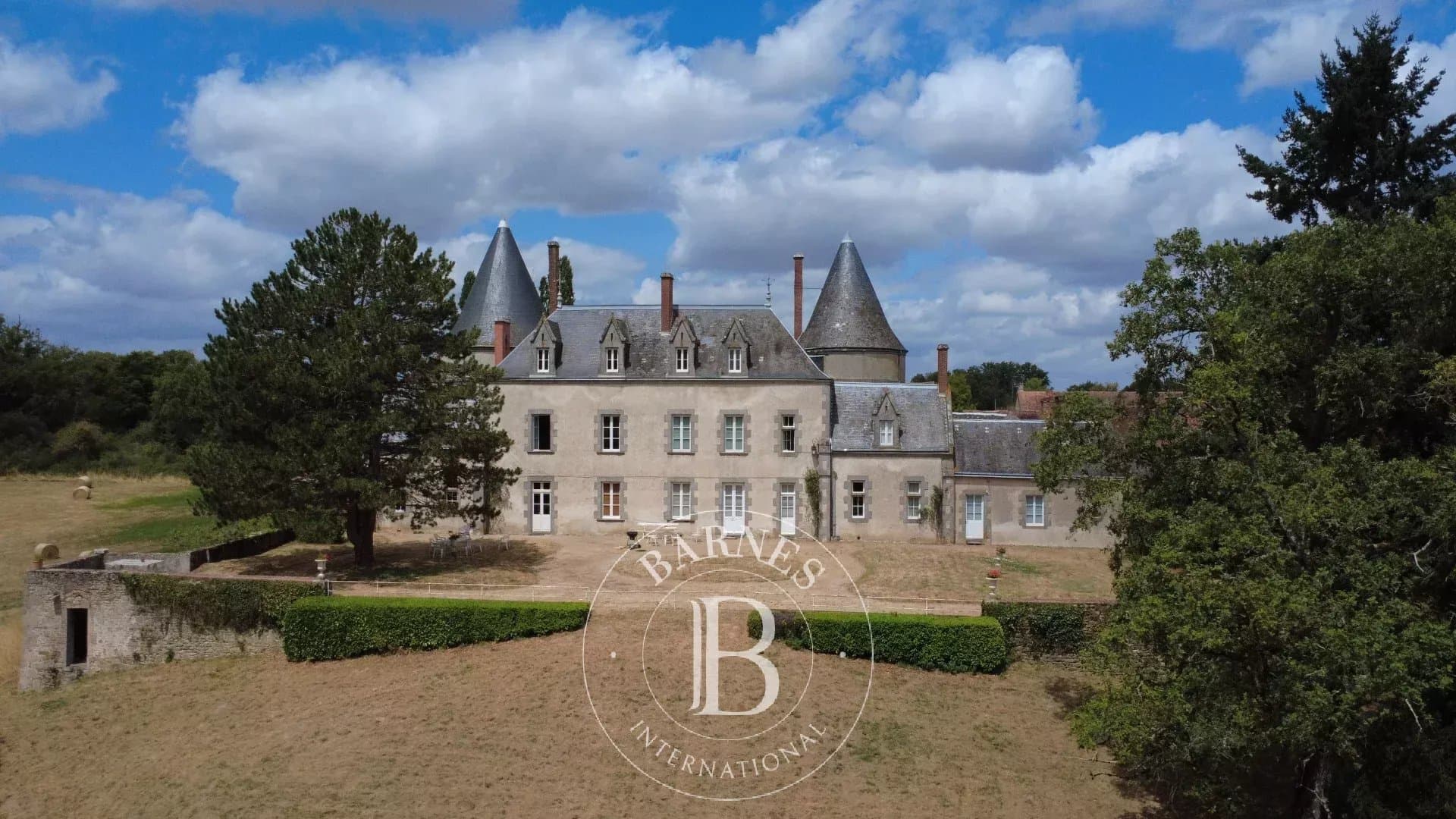 Historic Château With Expansive Estate And Stunning Views