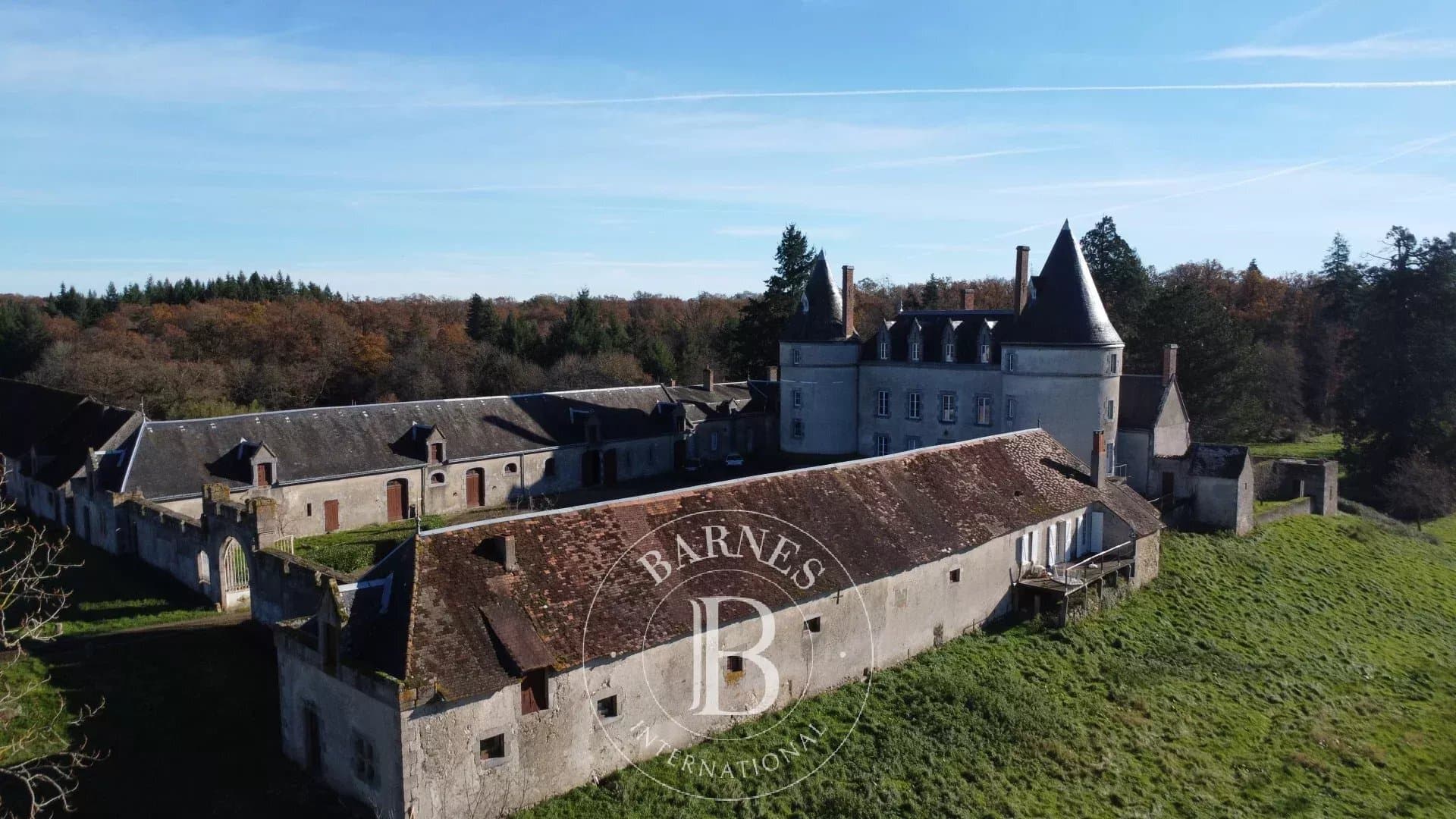 Historic Château With Expansive Estate And Stunning Views 2