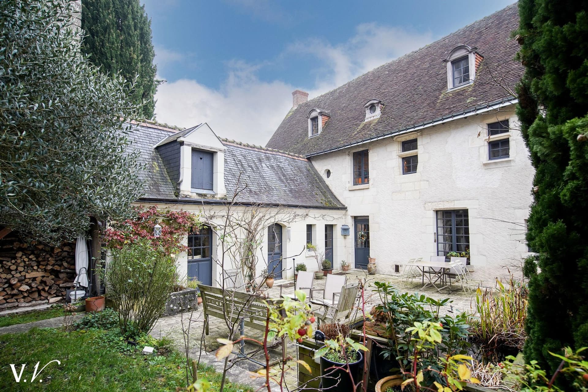 Charming 15th Century Rectory With Swimming Pool — in Centre-Val de Loire, France
