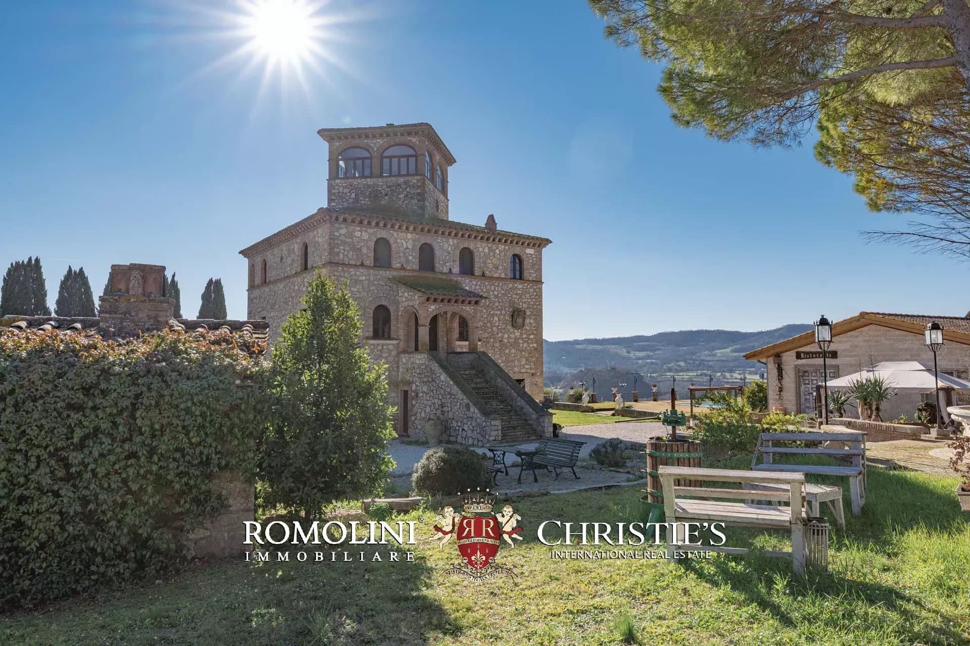 Restored Medieval Castle With Villas And Wellness Center In Umbria 2