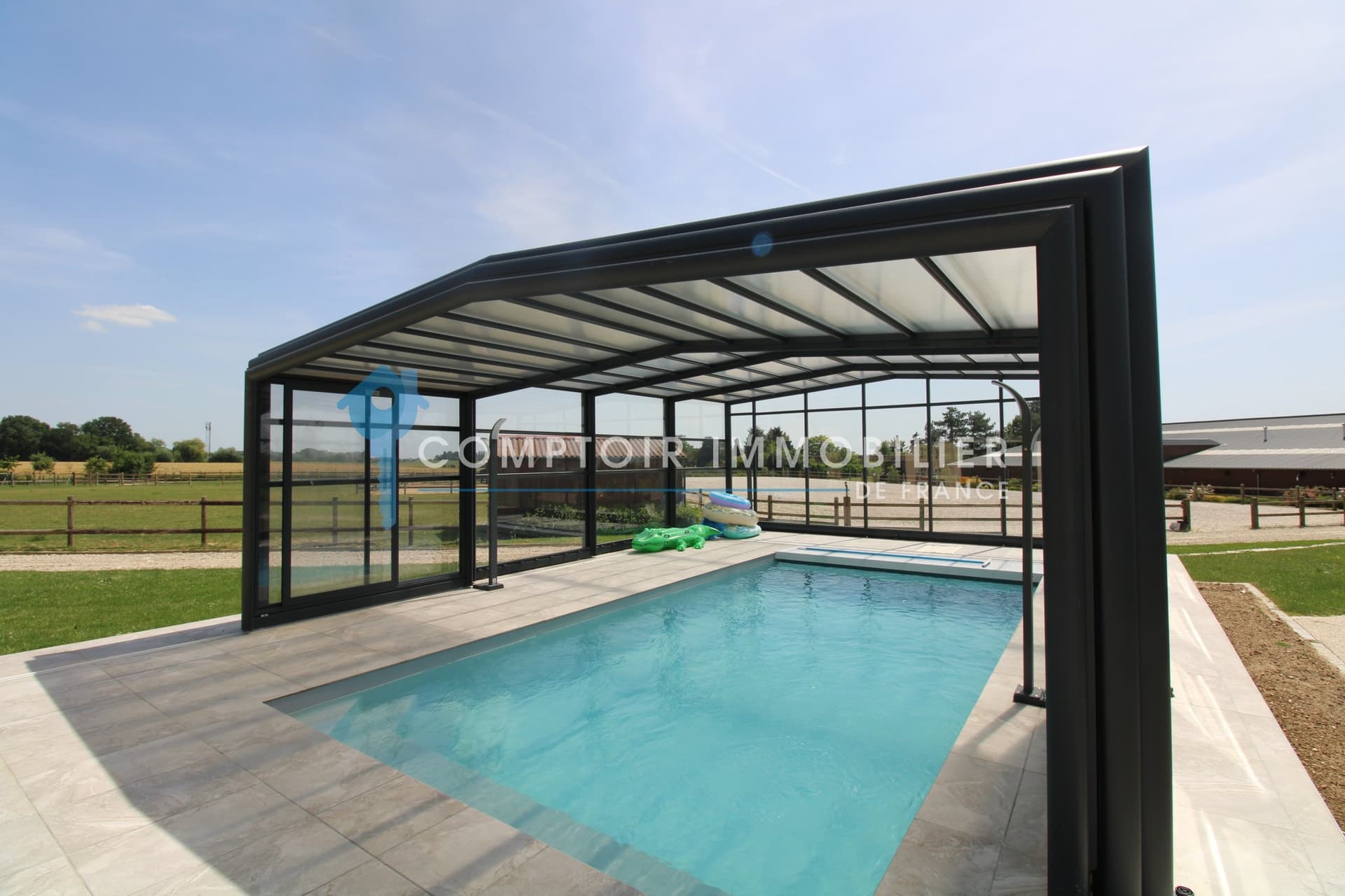 Exceptional Equestrian Estate With Modern Facilities And Swimming Pool — in France