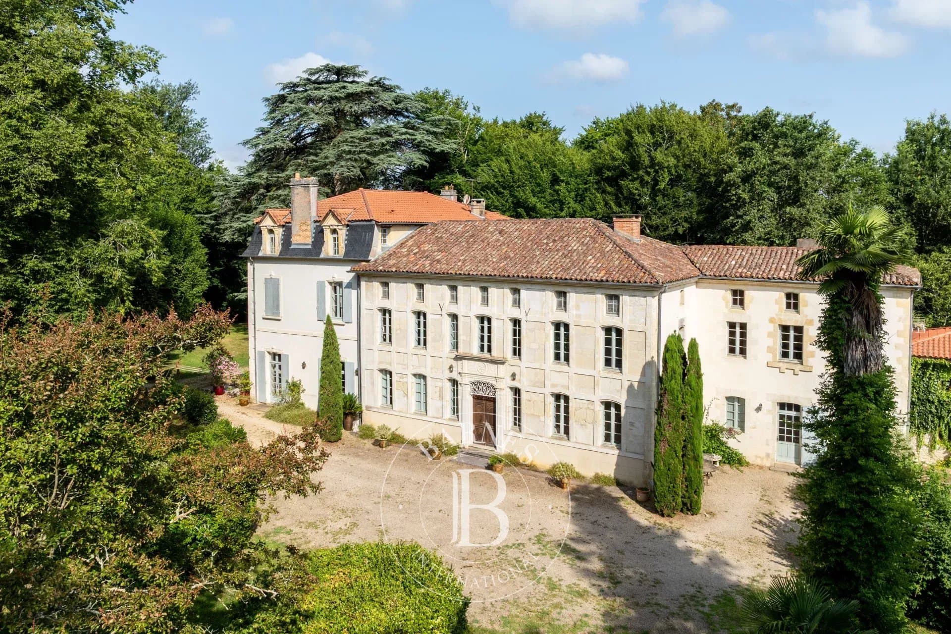 Elegant Family Château With Library And Swimming Pool 3