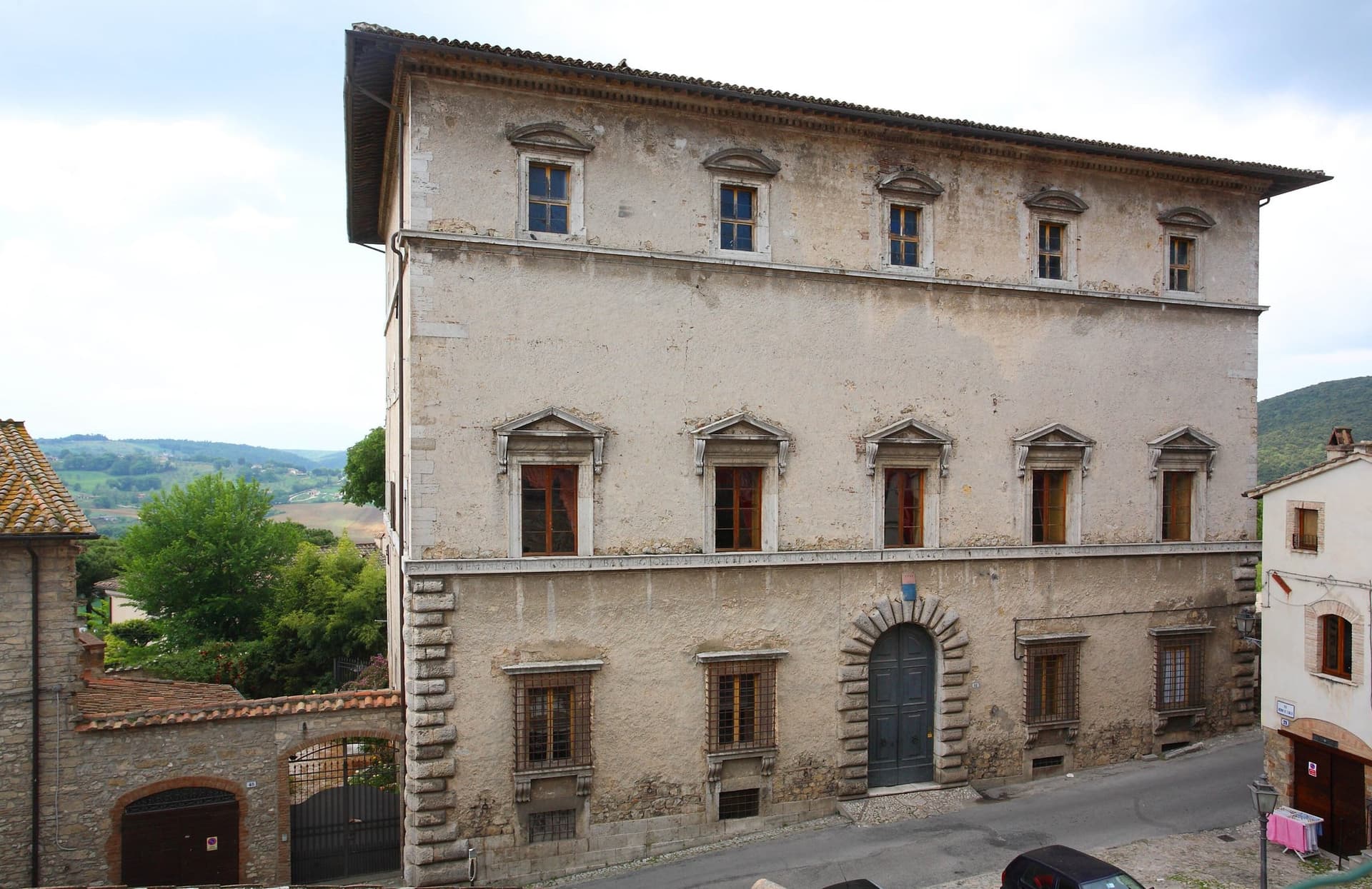 The Farrattini Palace: A Renaissance Masterpiece in Amelia — Palace for sale in Umbria, Italy