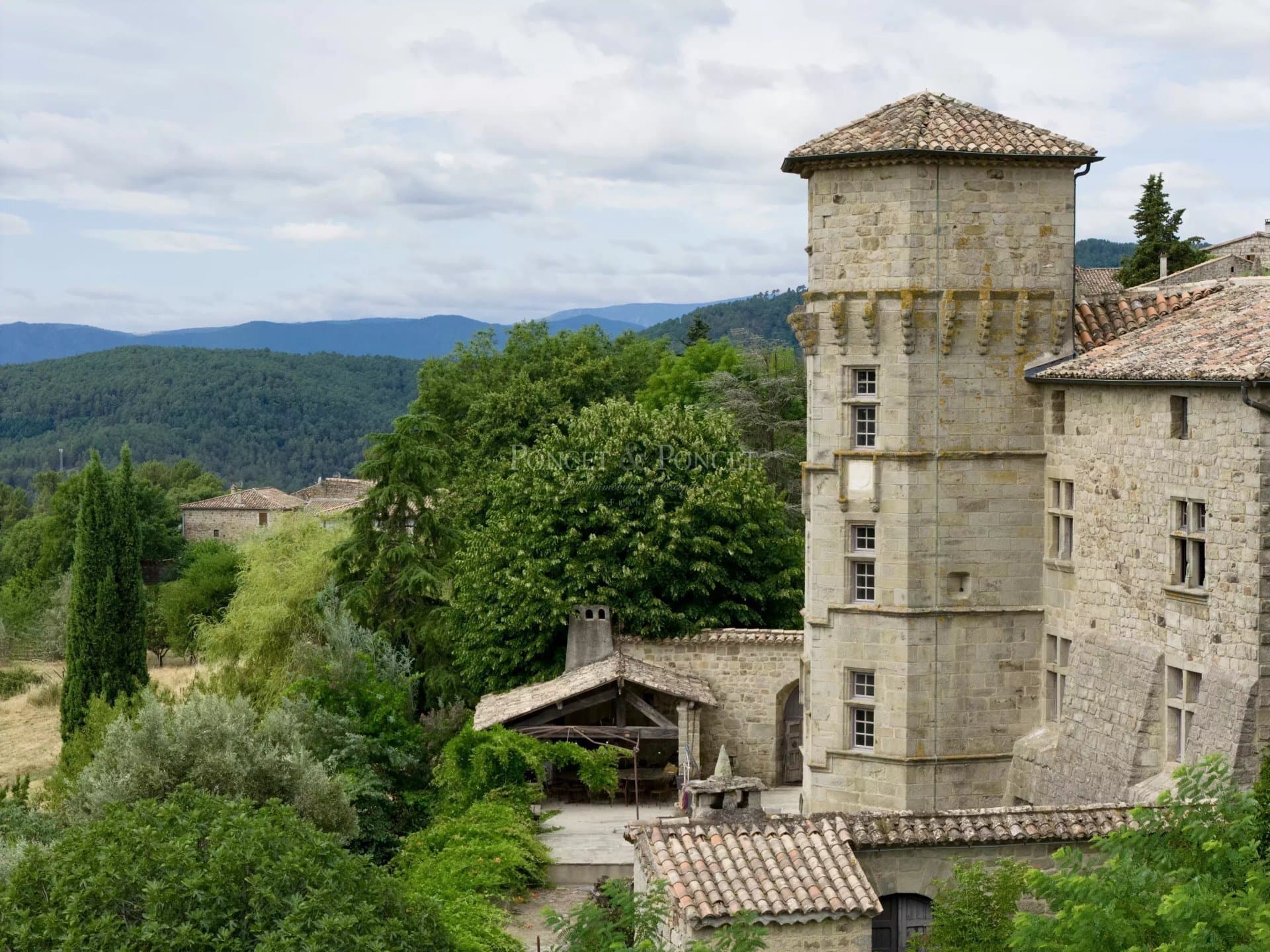 Renaissance Château With Panoramic Views In Lower Ardèche 3