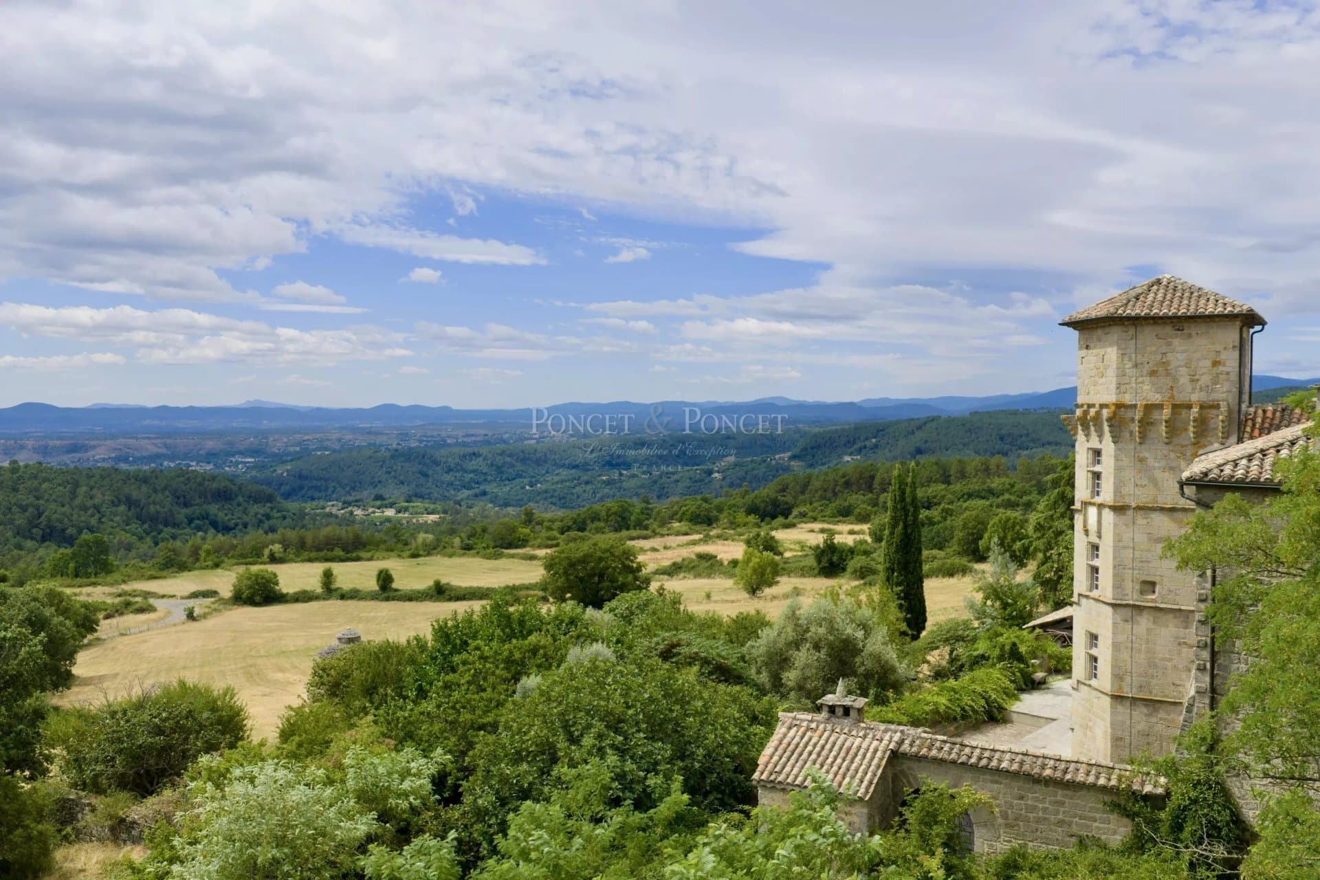 Renaissance Château With Panoramic Views In Lower Ardèche 4