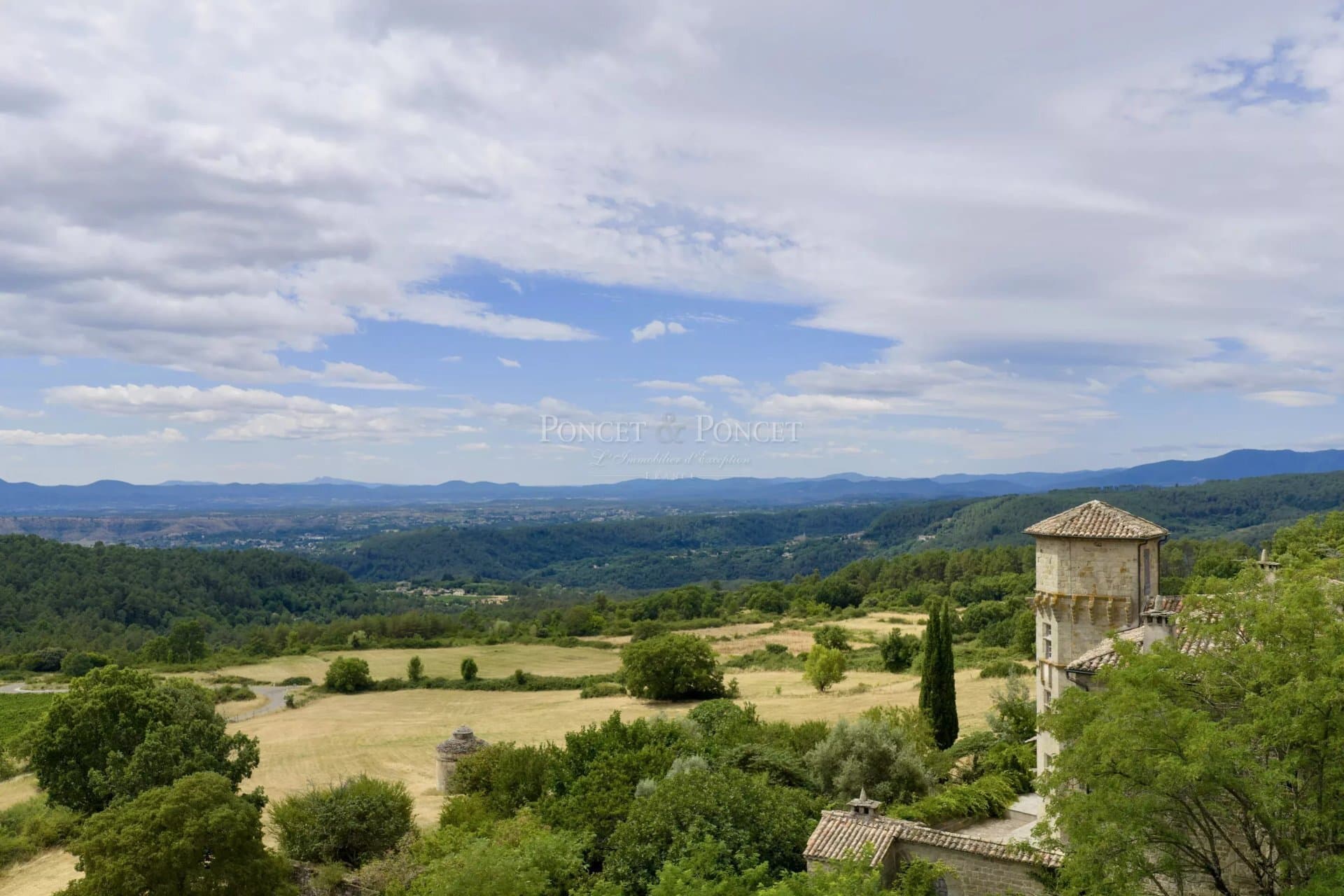 Renaissance Château With Panoramic Views In Lower Ardèche 5