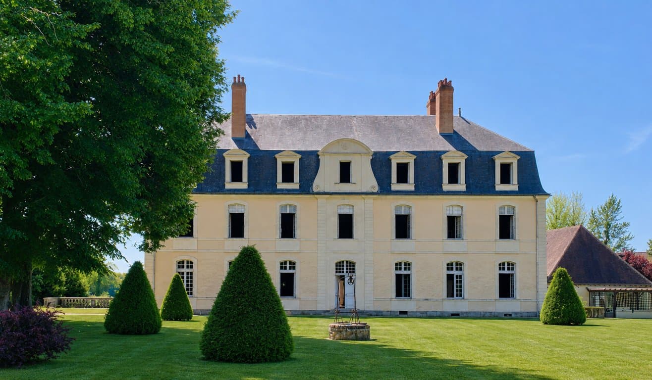Stunning 19th Century Château With English Park And French Garden