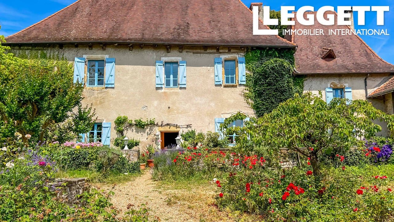 Elegant Countryside Gentilhommière With Equestrian Facilities And 90 Acres — in France