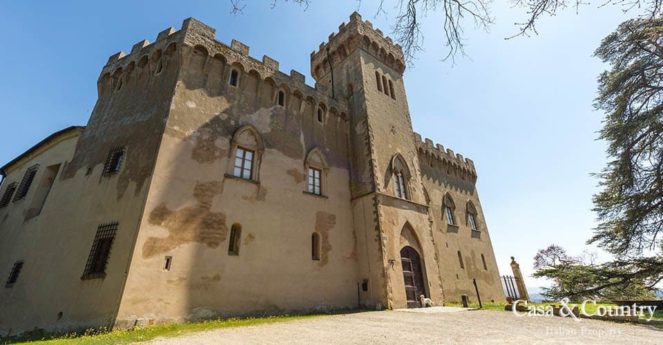 Pesa Castle With Extensive Vineyards And Olive Groves 2