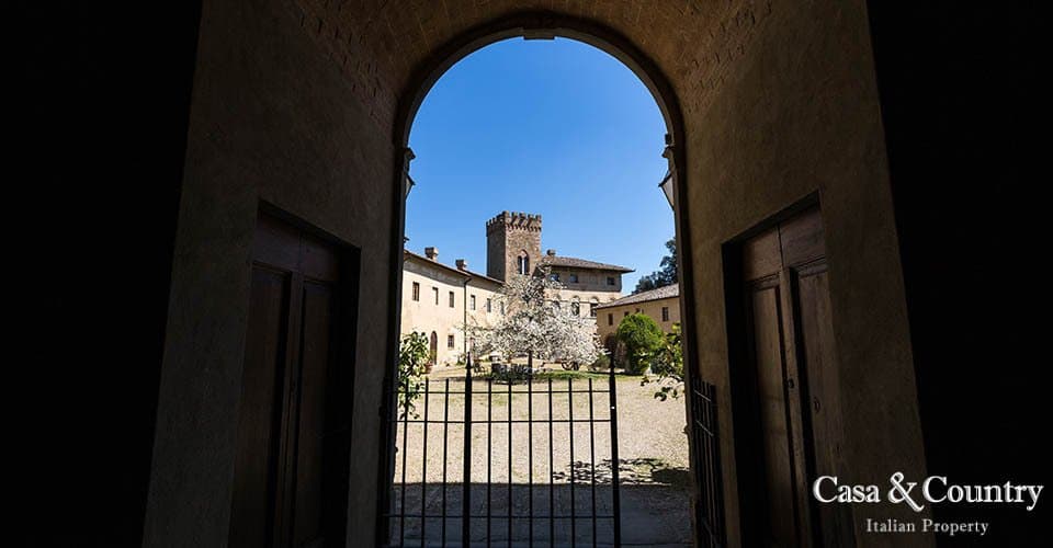 Pesa Castle With Extensive Vineyards And Olive Groves 3