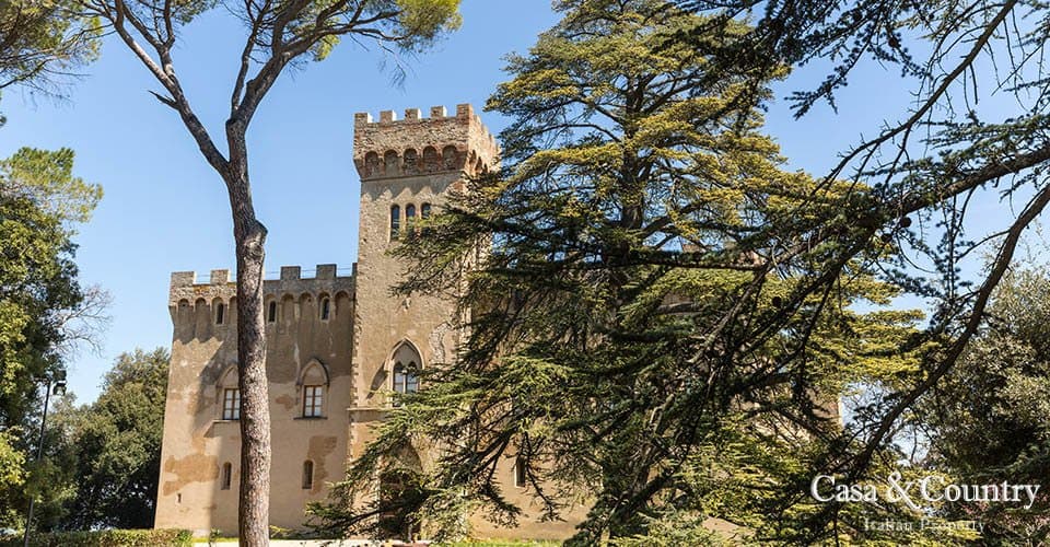 Pesa Castle With Extensive Vineyards And Olive Groves 3