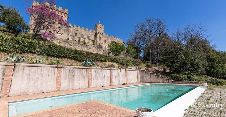 Pesa Castle With Extensive Vineyards And Olive Groves 5