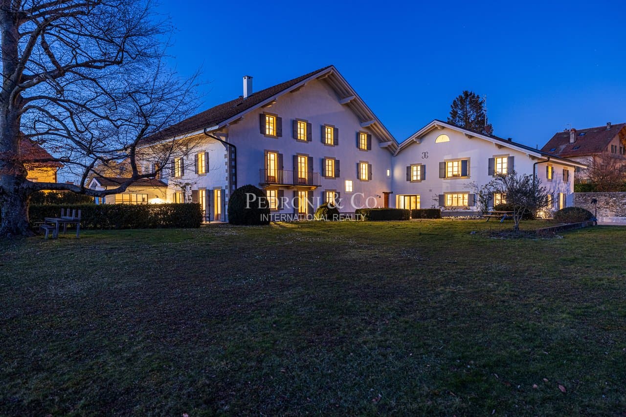 Elegant 19th Century Château With Stunning Views Near Geneva 2