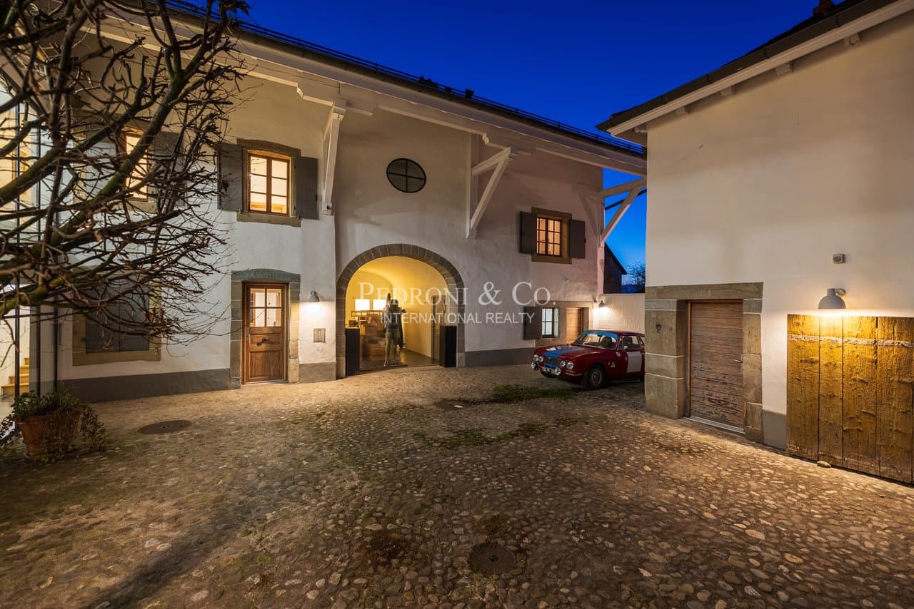 Elegant 19th Century Château With Stunning Views Near Geneva 3