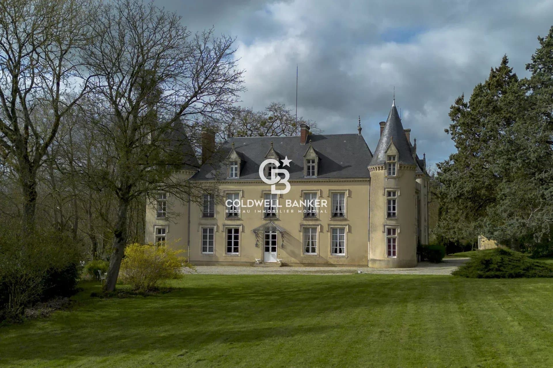 Elegant 19th Century Château With 10 Bedrooms And Tennis Court