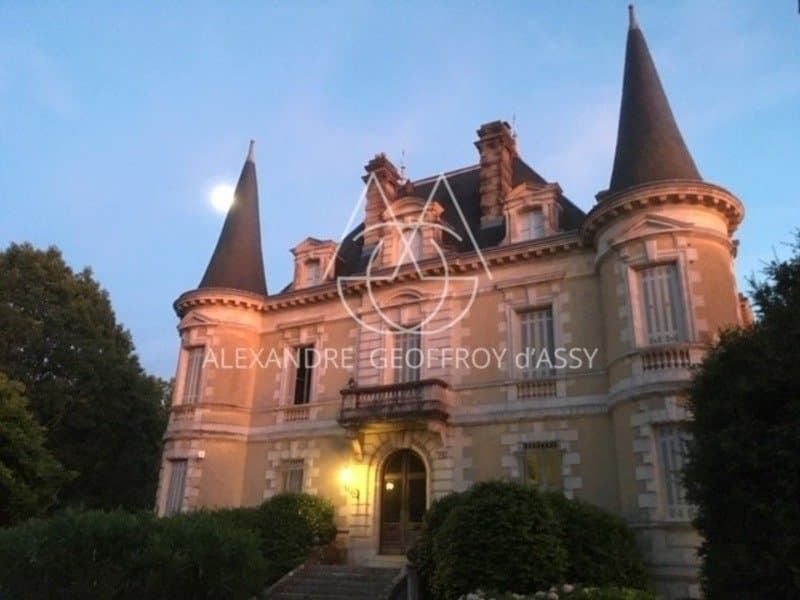 19th Century Castle With 1000 Sqm Living Space And 14 Bedrooms — in Nouvelle-Aquitaine, France