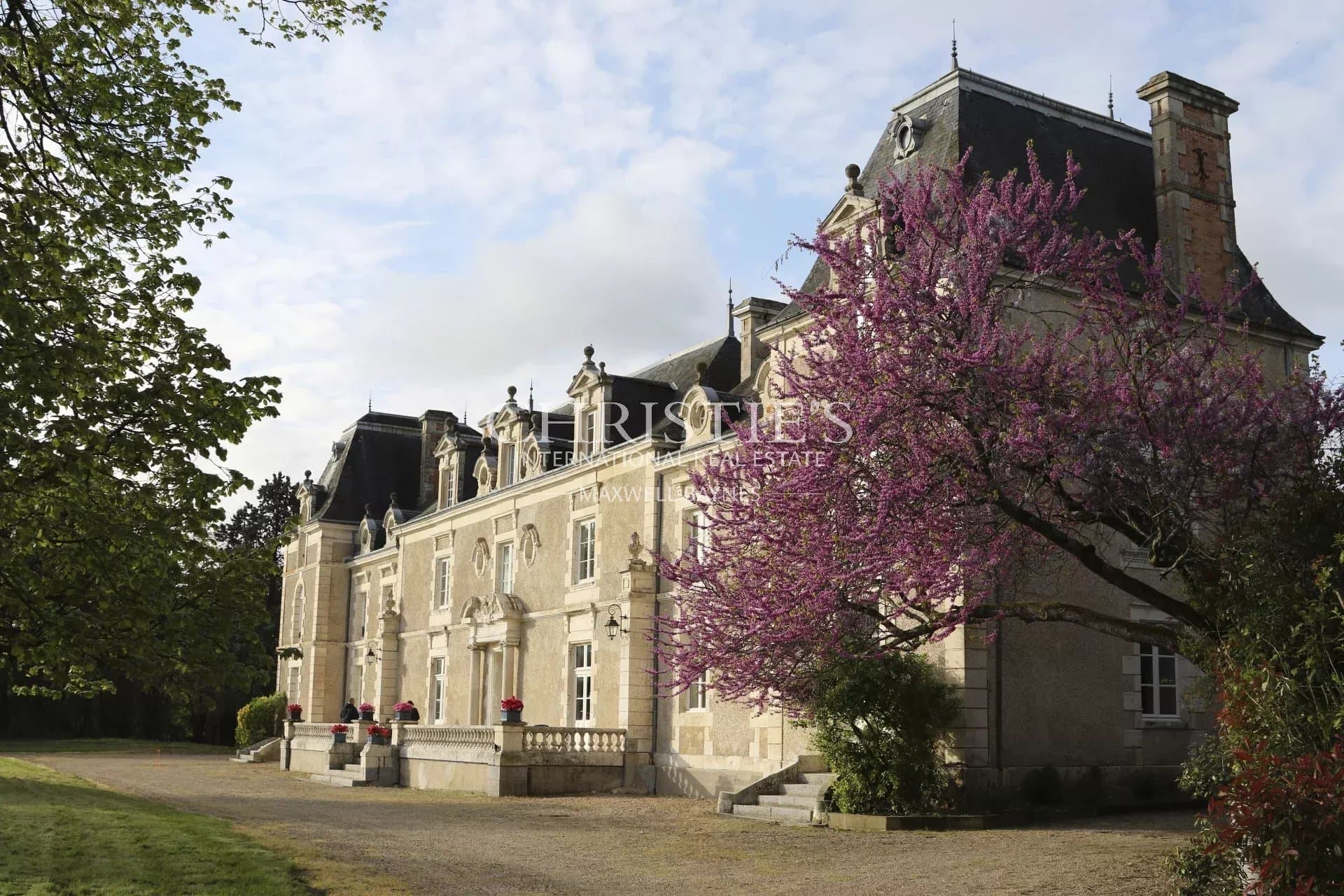 Magnificent 19th Century Château With Guardian's Residence Near Poitiers 2