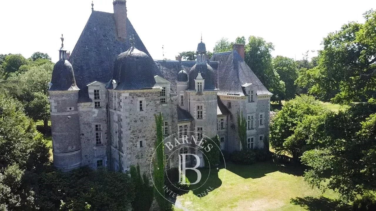 Historic Château with 12 Bedrooms and Expansive Grounds — Château for sale in France
