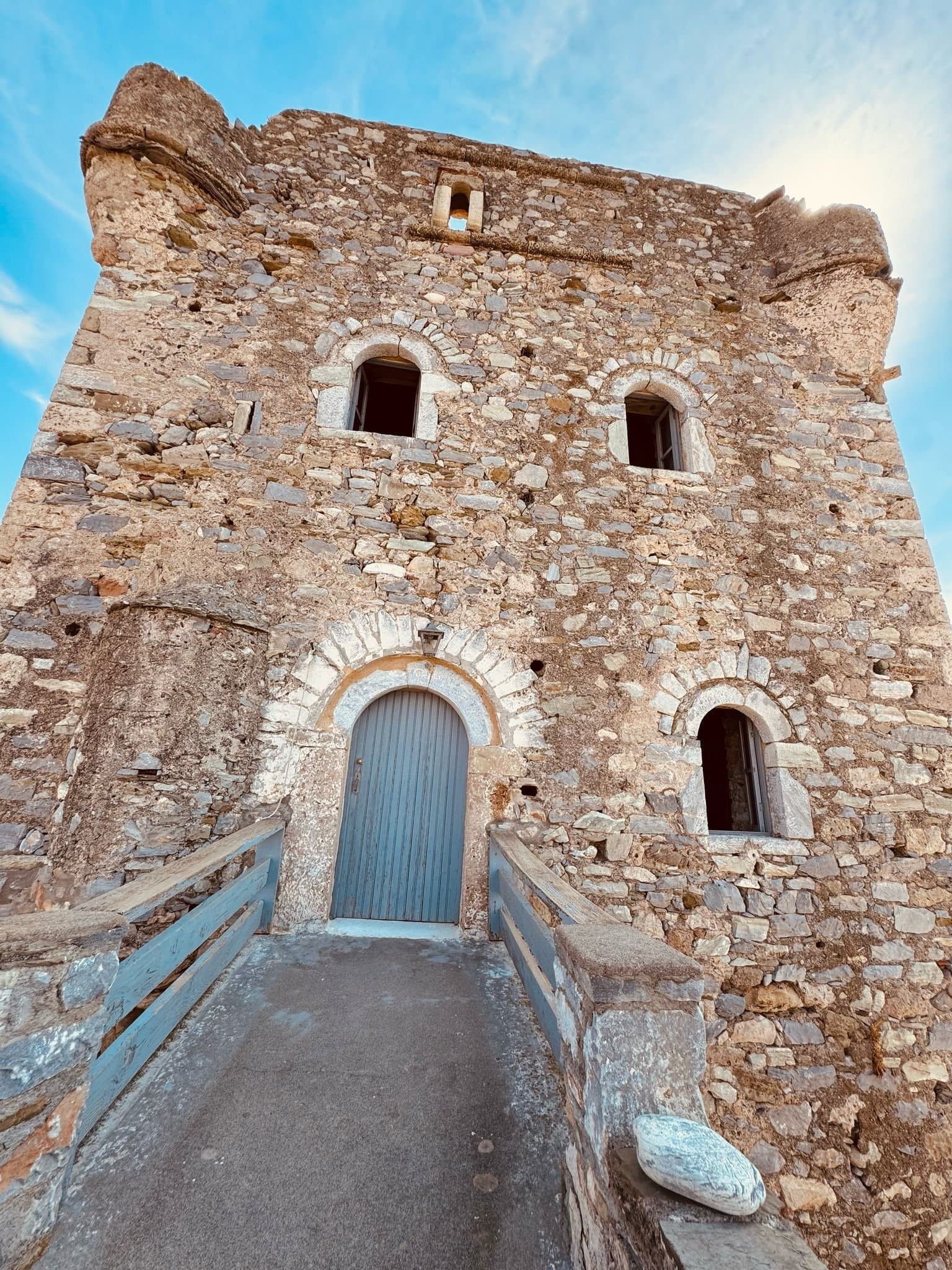 Historic Stone Tower Steps From The Sea In Mani 2