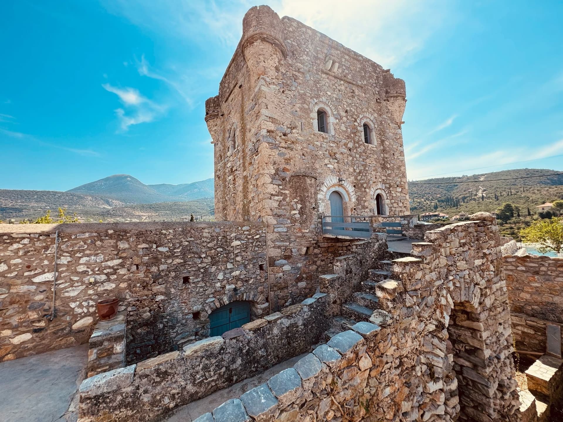 Historic Stone Tower Steps From The Sea In Mani 4