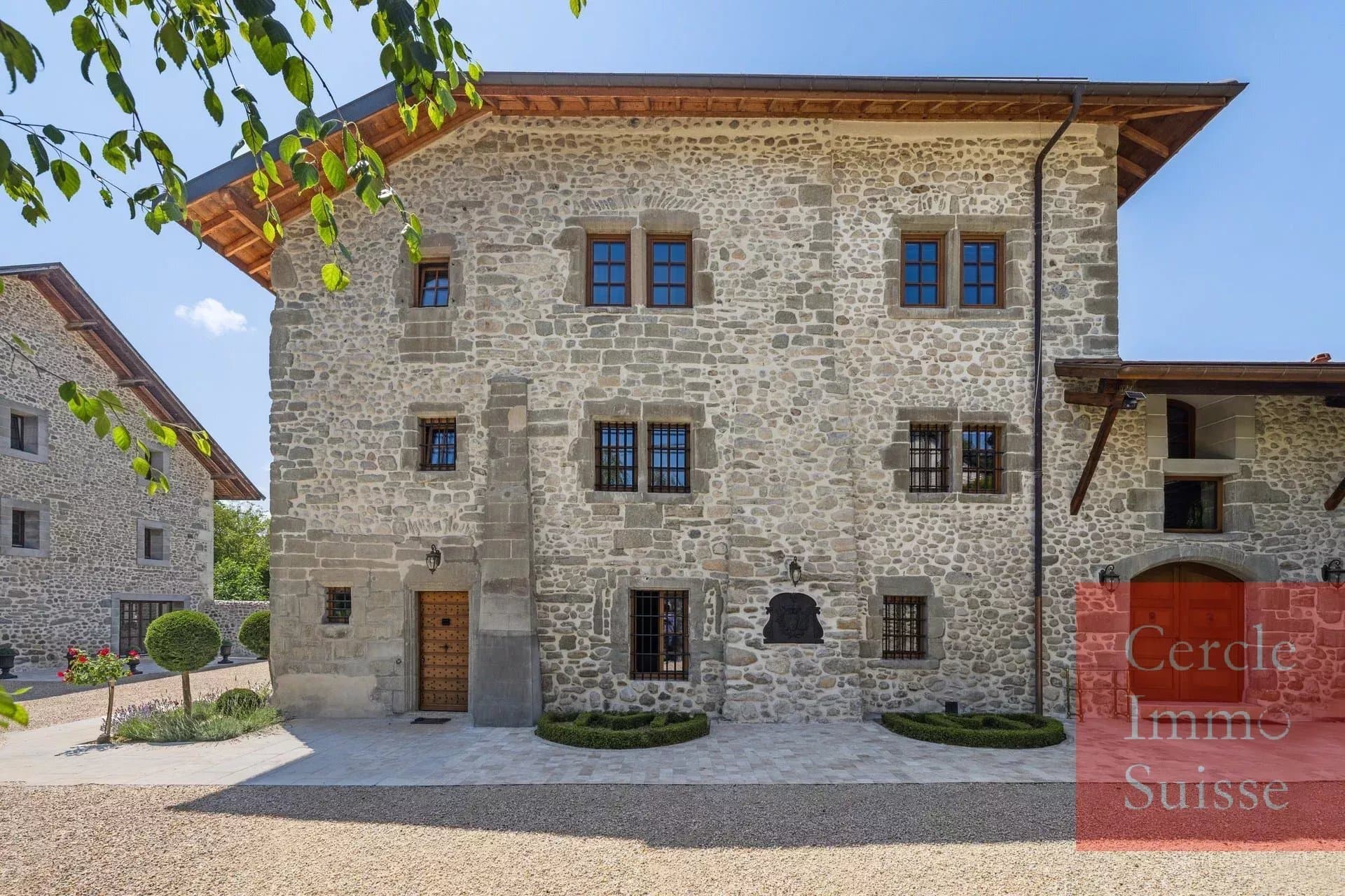 Exceptional 16th Century Château With Luxury Amenities Near Geneva 4