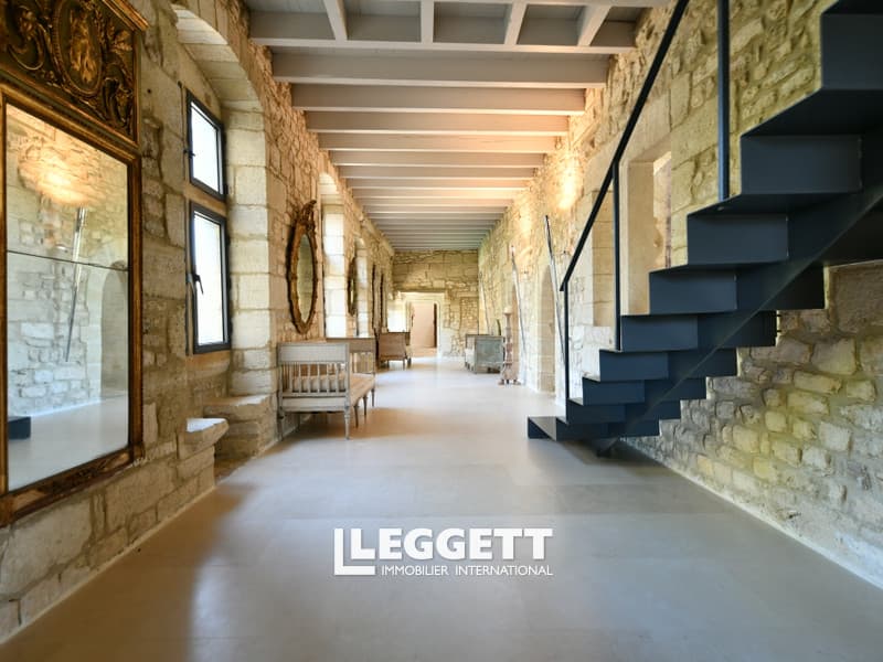 Exceptional Renovated Medieval Château With Pool Near Uzès 5