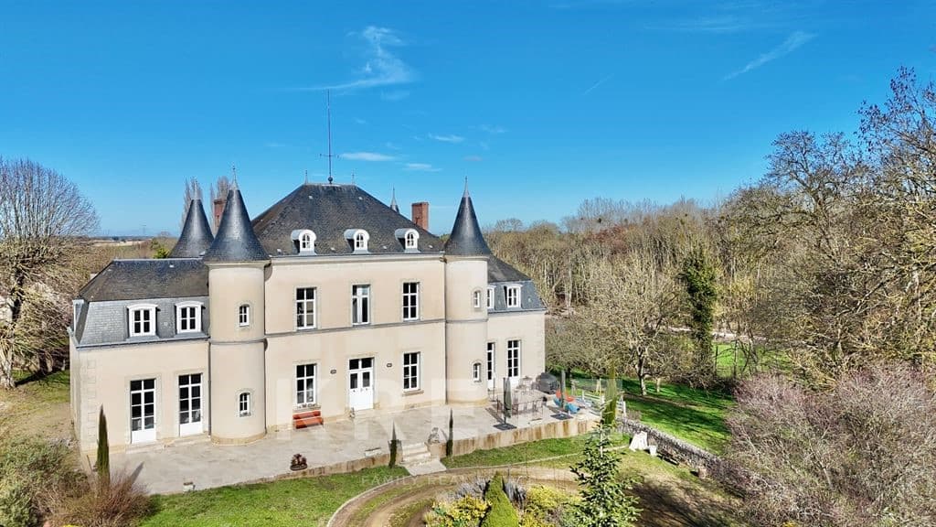 Restored 19th Century Château With 5 Suites And Tourist Business Potential — Château for sale in France