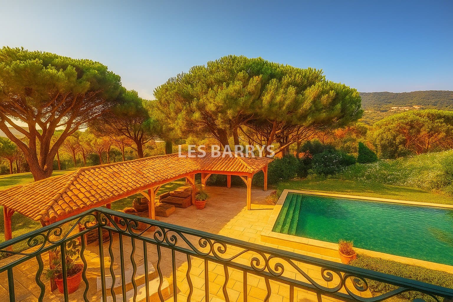 Luxurious Estate With Private Helipad And Tennis Court 3