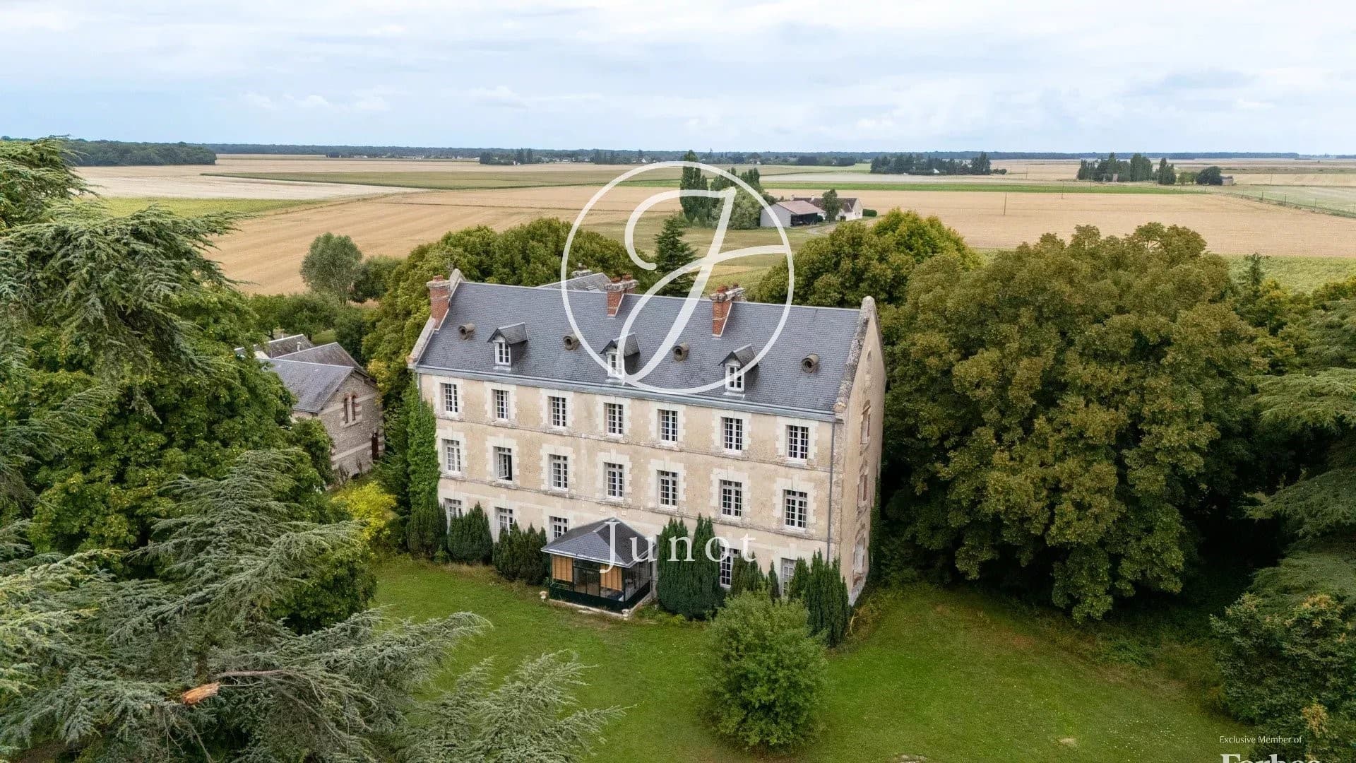 Elegant Château with Event Space and Gîtes in Wooded Grounds 3