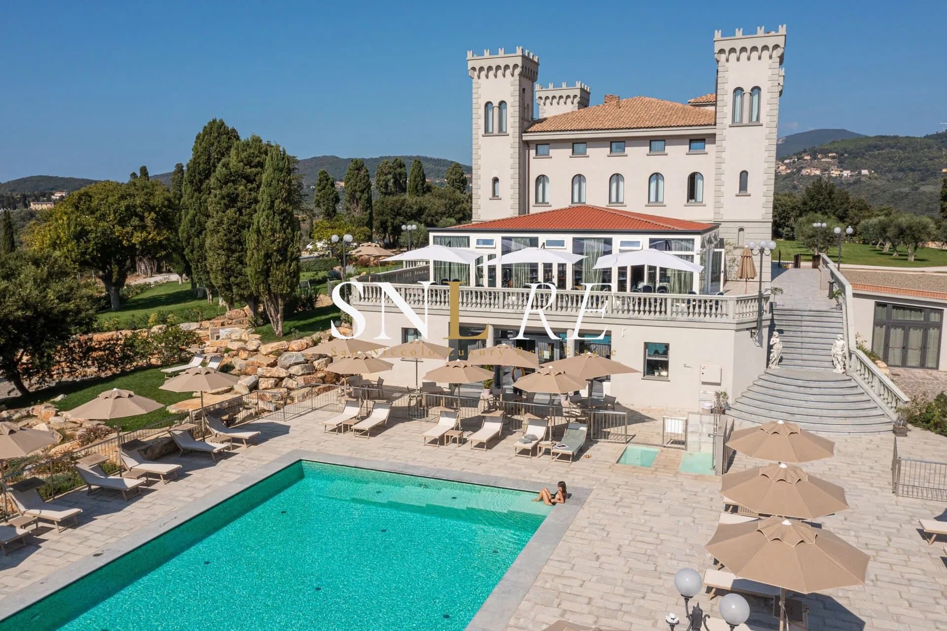 Majestic 19th Century Castle With Spa, Vineyards, And Panoramic Swimming Pool 3