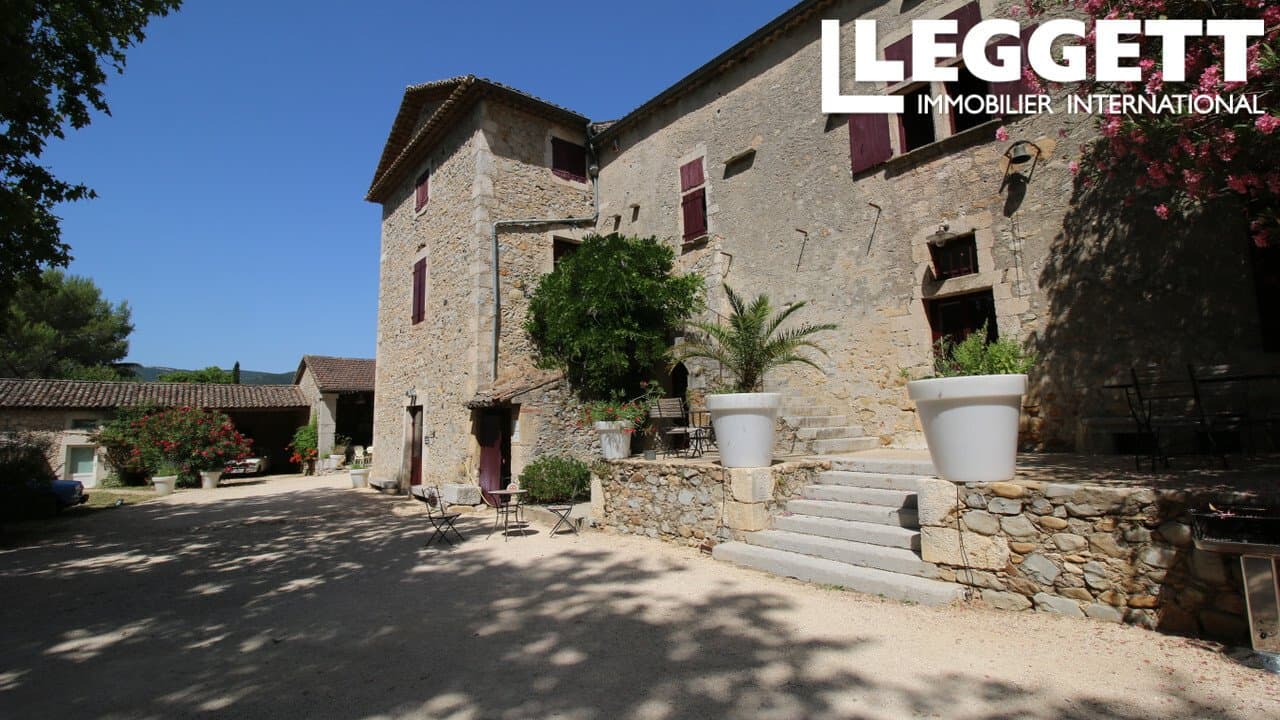 Exceptional Estate With Restaurant, Gîtes, And Swimming Pool — in Ardèche, France