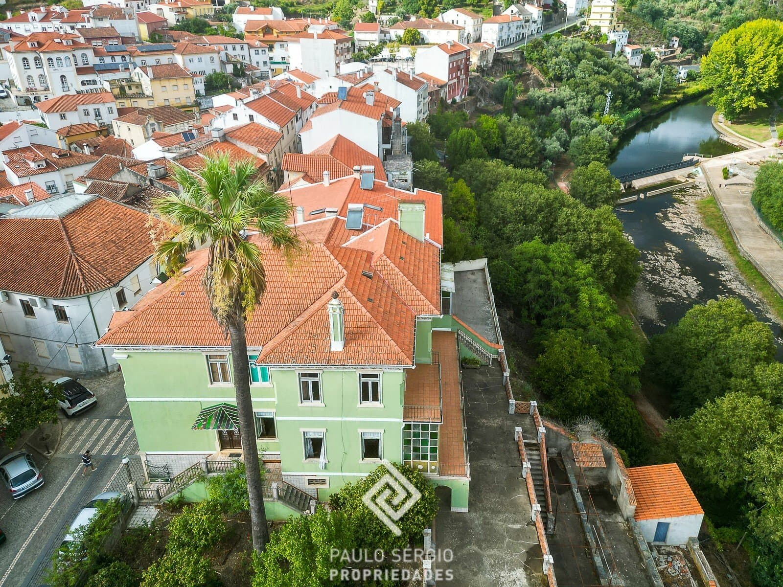 Art Nouveau Palace With 8 Bedrooms And Scenic Views — Palace for sale in Castelo Branco, Portugal