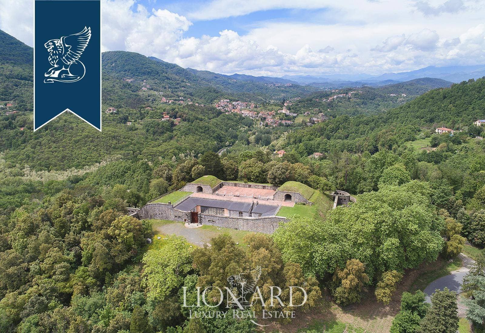 Refurbished 19th Century Fort With Expansive Grounds 2