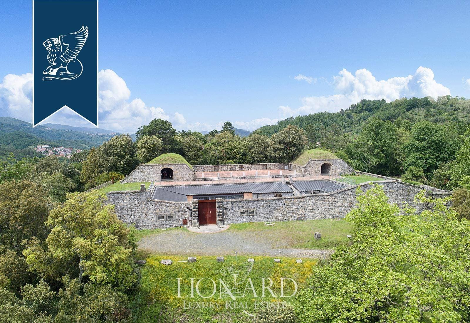 Refurbished 19th Century Fort With Expansive Grounds 3