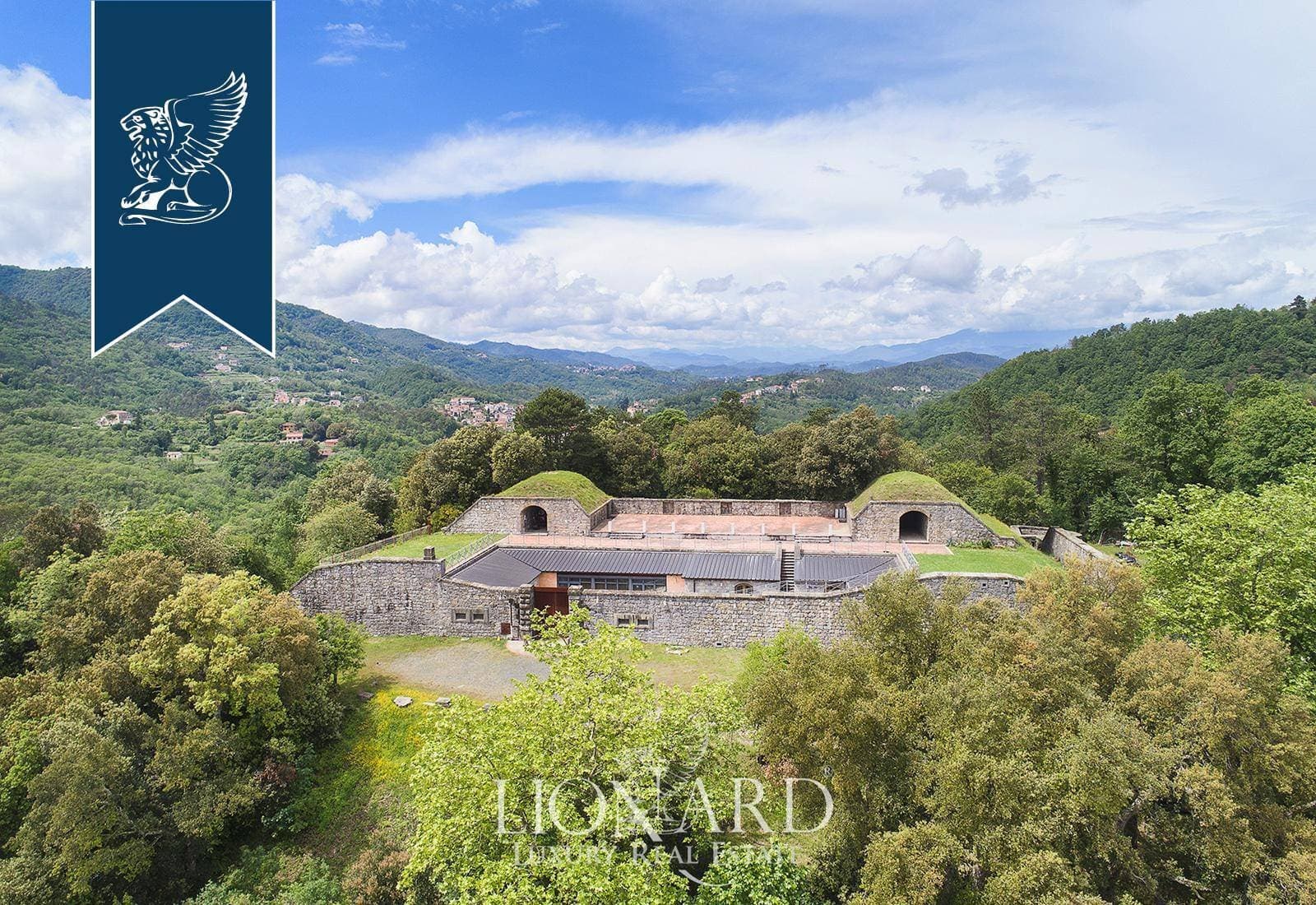 Refurbished 19th Century Fort With Expansive Grounds 4