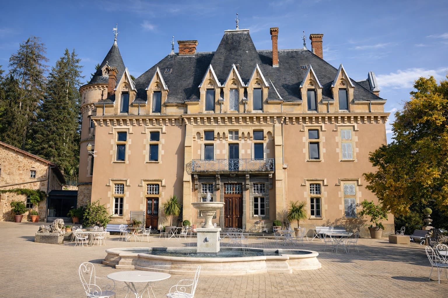 Spacious Castle With Swimming Pool — in Ardèche, Auvergne-Rhône-Alpes