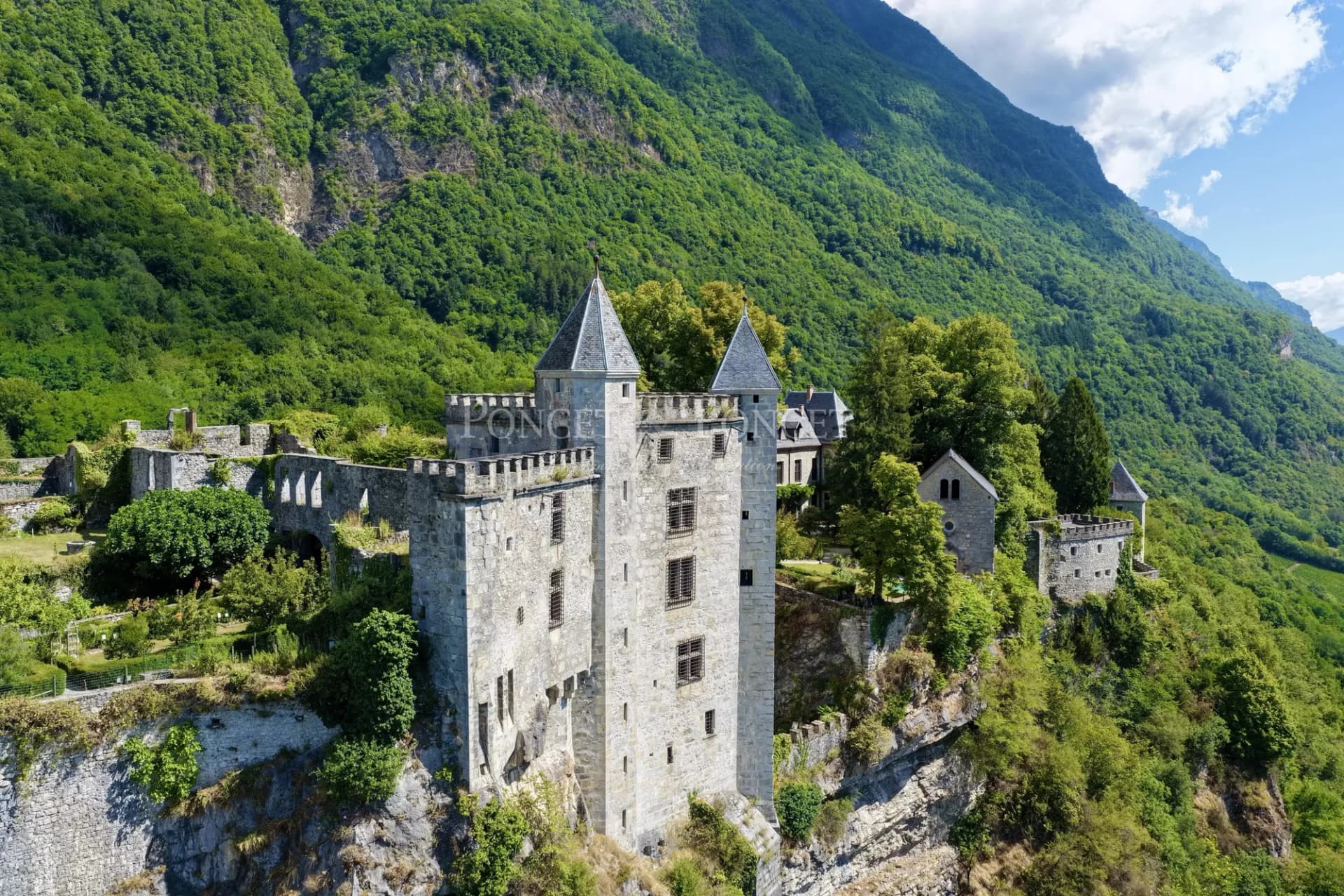 Historic Fortress of Miolans in Savoy