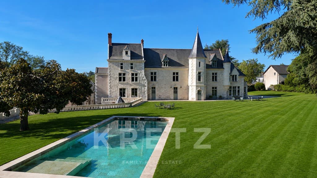 Castles for sale in Anjou and Touraine