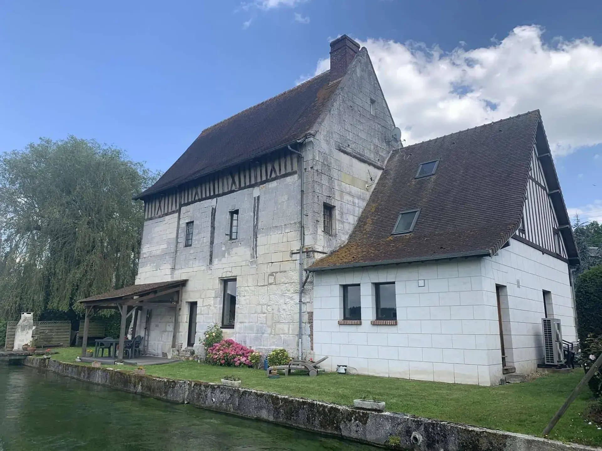 Charming Normandy Manor With River View And Outbuildings 5