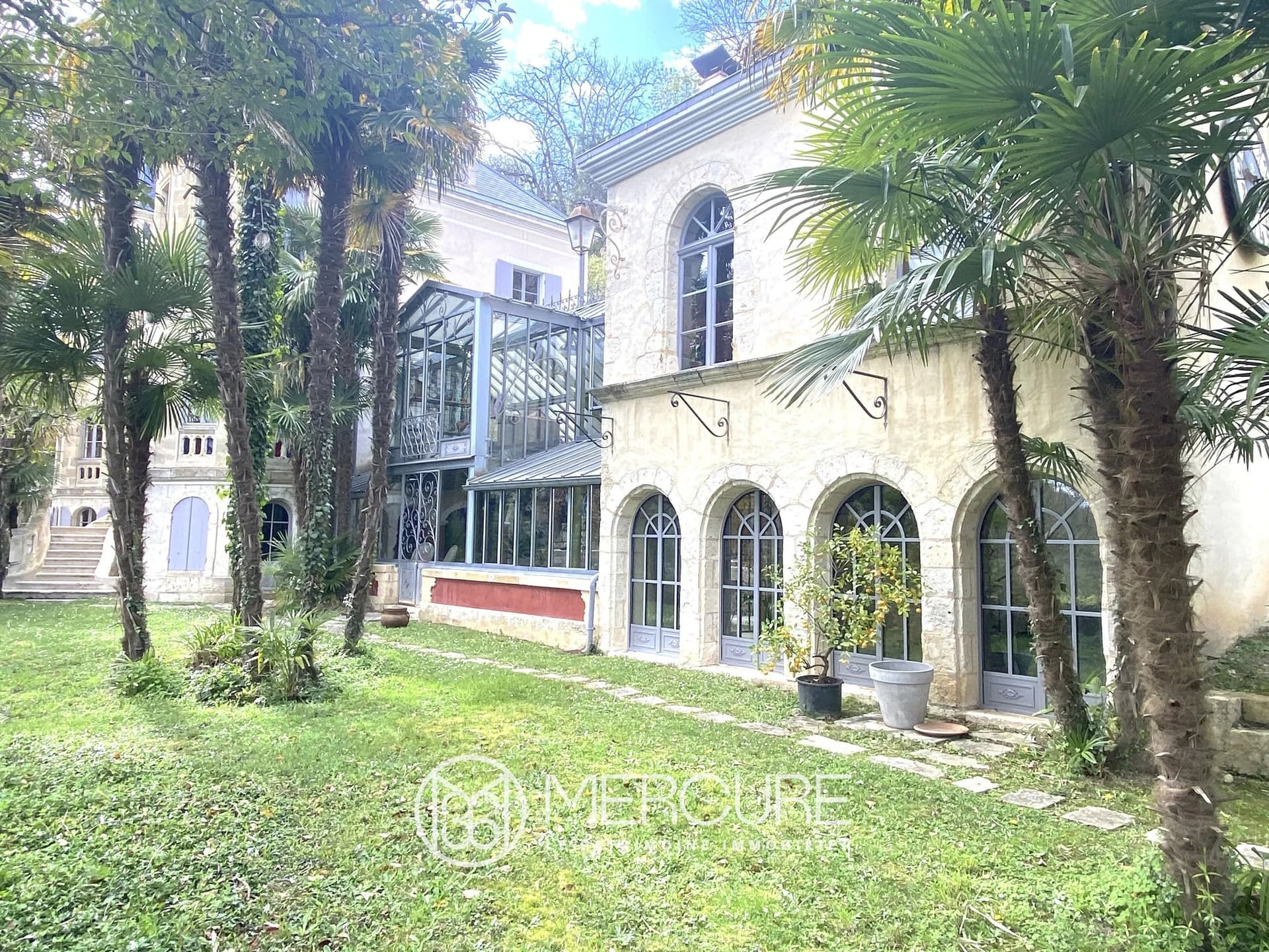 19th Century Château with Heated Infinity Pool and Landscaped Park