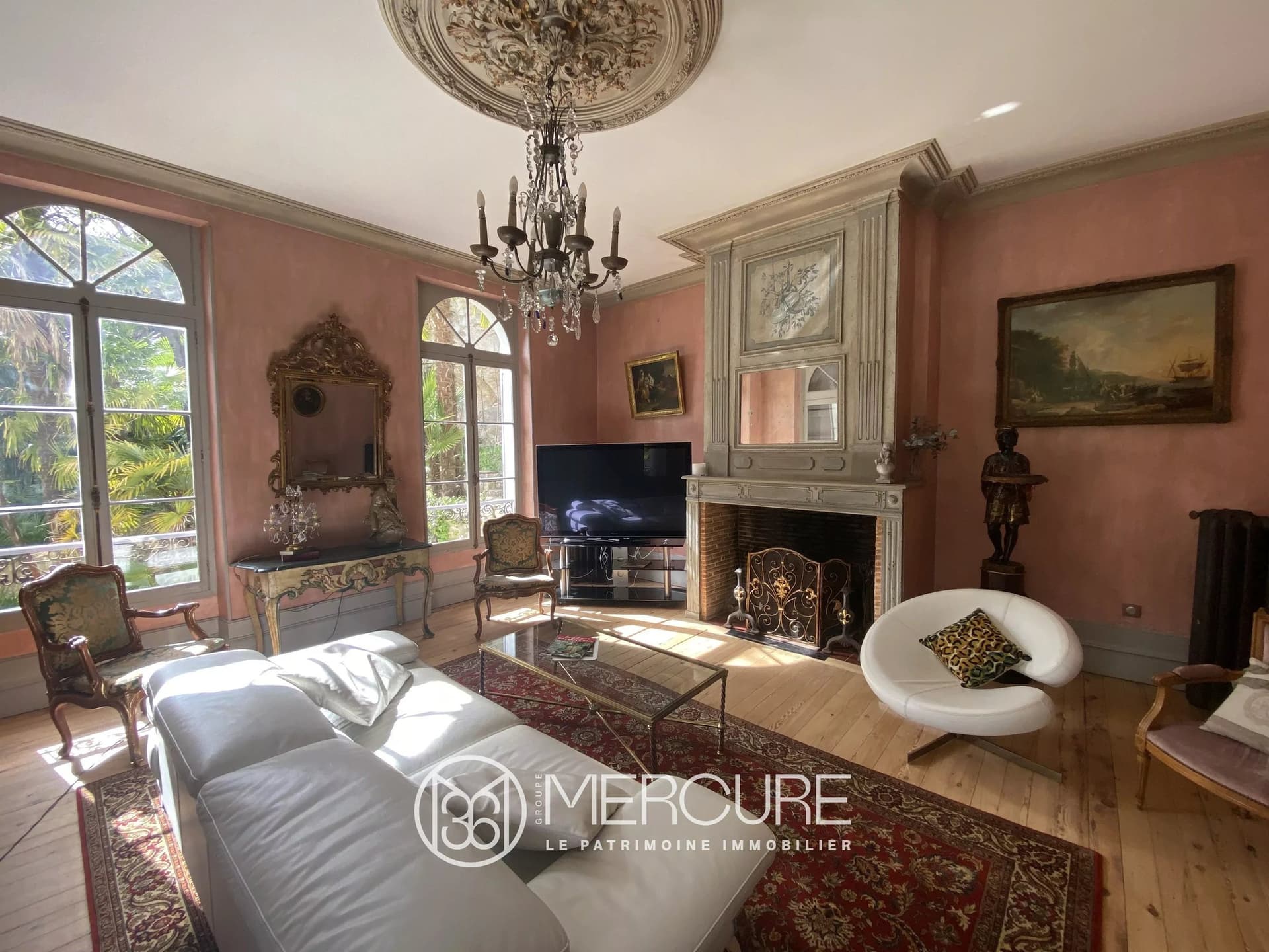 19th Century Château with Heated Infinity Pool and Landscaped Park 5