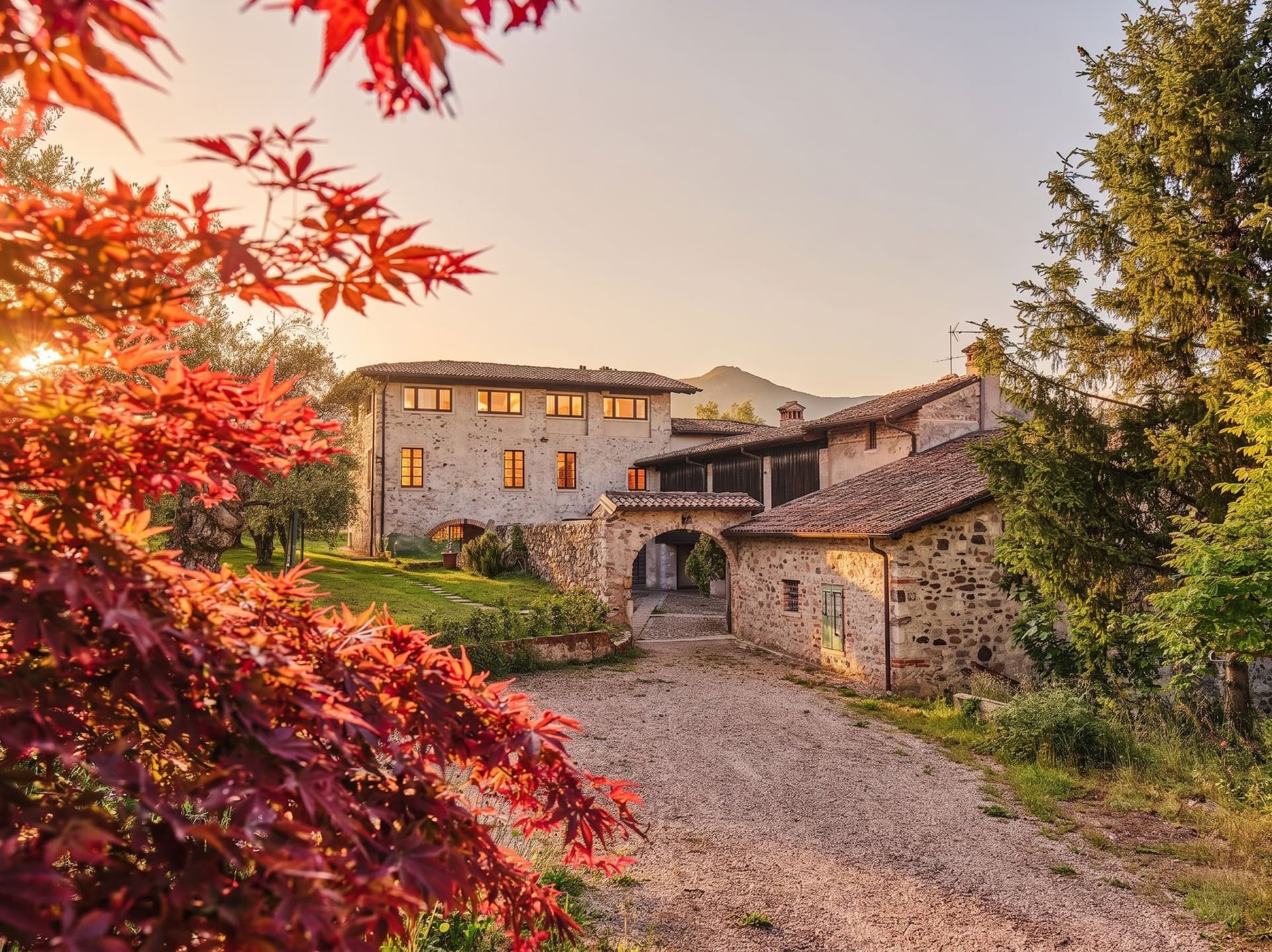 Historic Villa Versine With Olive Grove And Development Potential Near Lake Garda