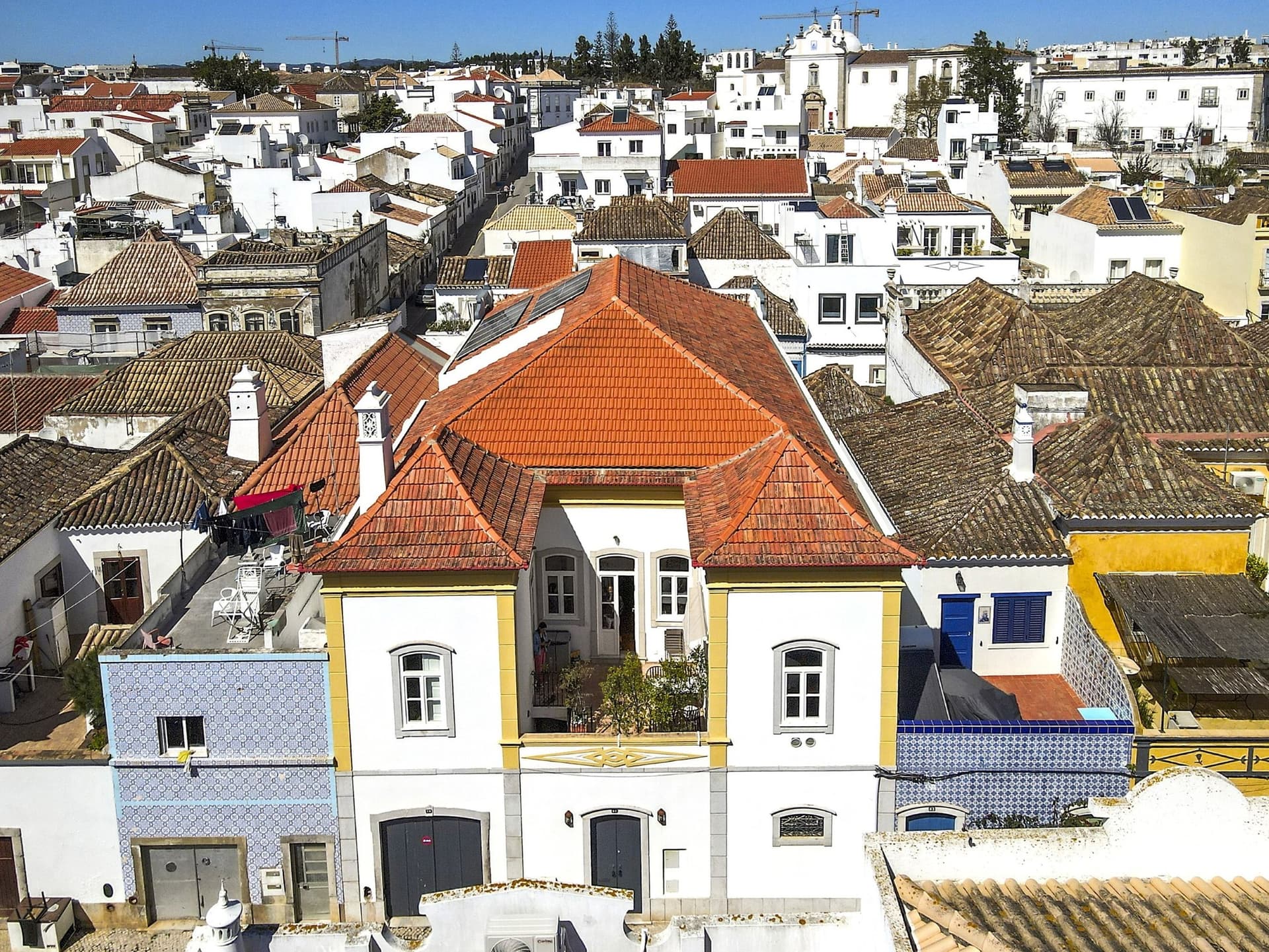 Restored Early 20th Century Manor House In Tavira Center — Manor House for sale in Algarve, Portugal