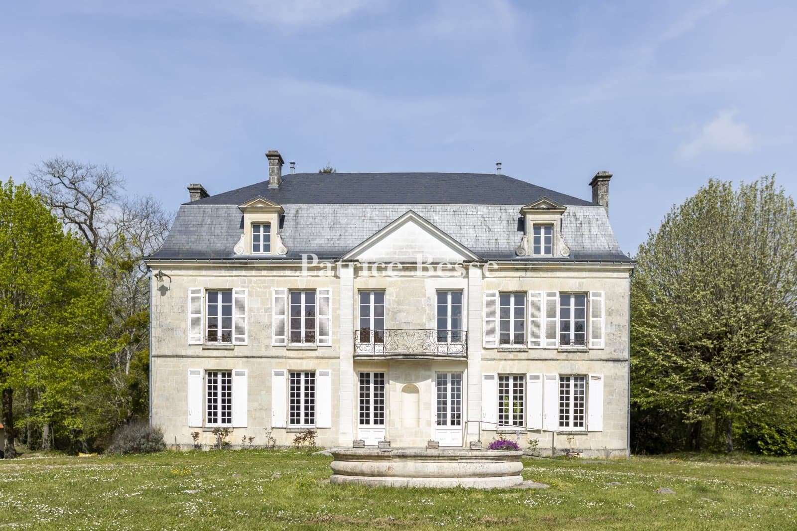 Late 19th Century Château With Park And Moat
