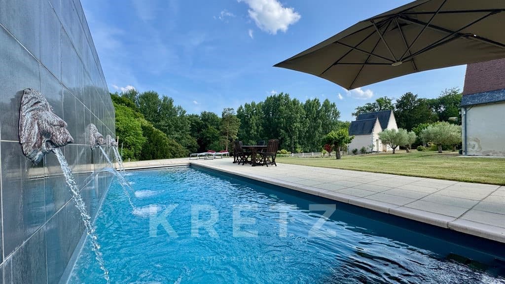 Restored Renaissance Château With Equestrian Arena And Heated Pool 5