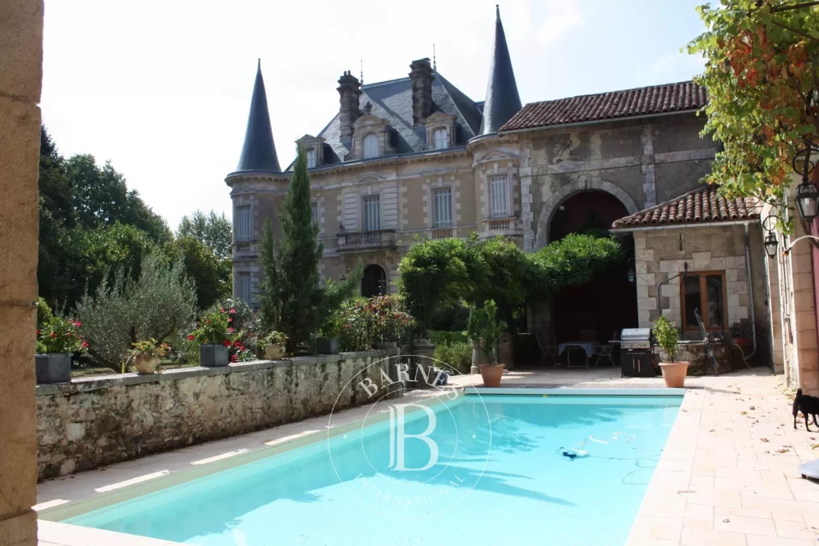 19th Century Château with 14 Bedrooms and Expansive Park 3