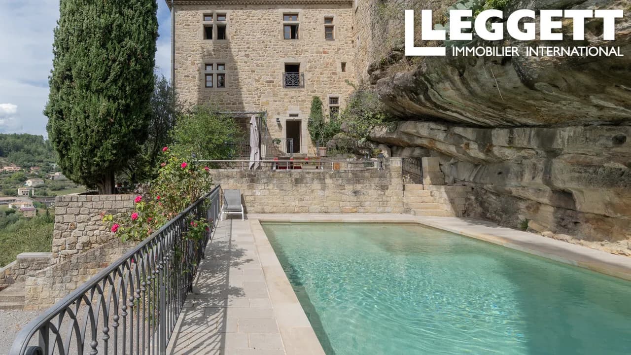 Exceptional 11th Century Château With Pool And Rental Units