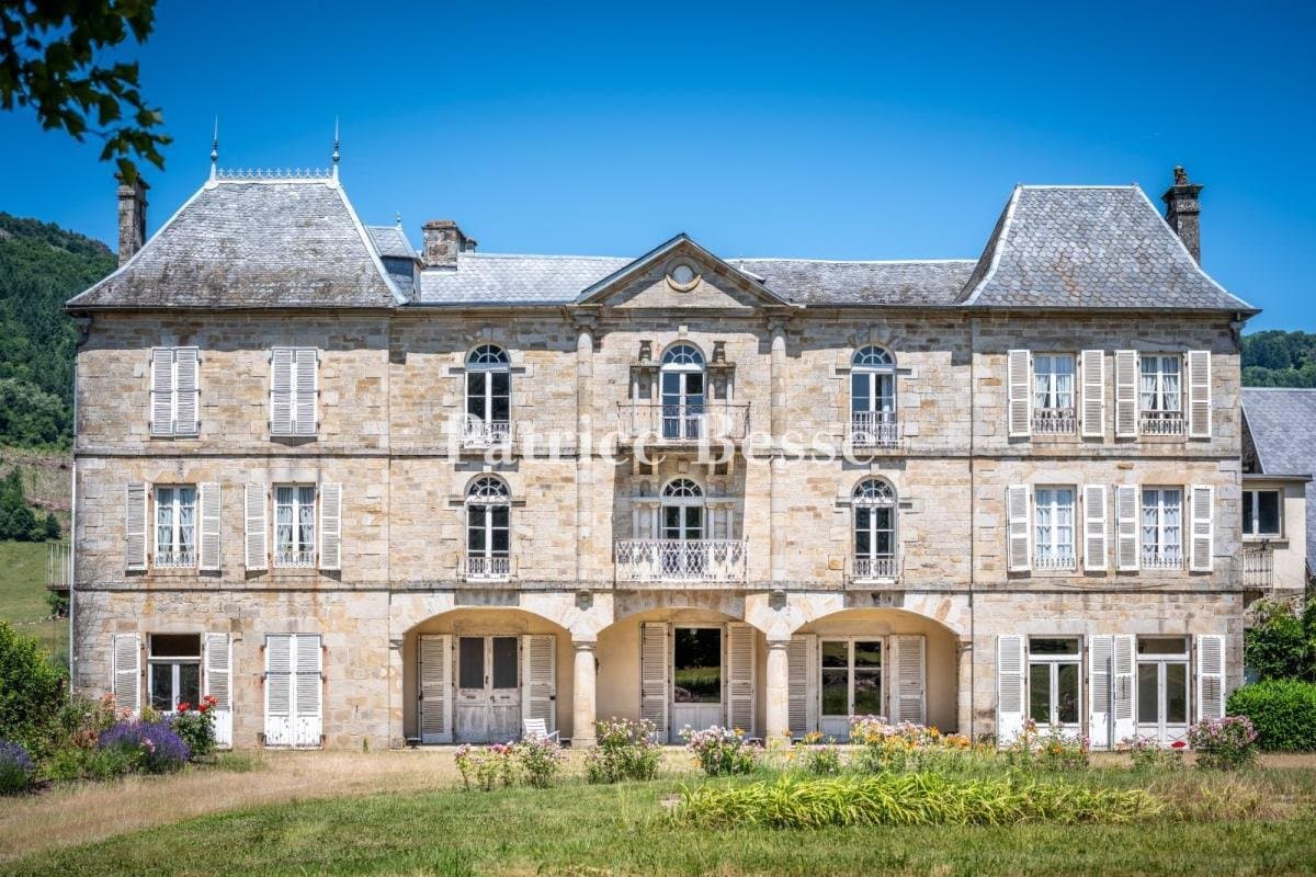19th Century Palladian Château With Annexes, Wooded Grounds And Swimming Pool