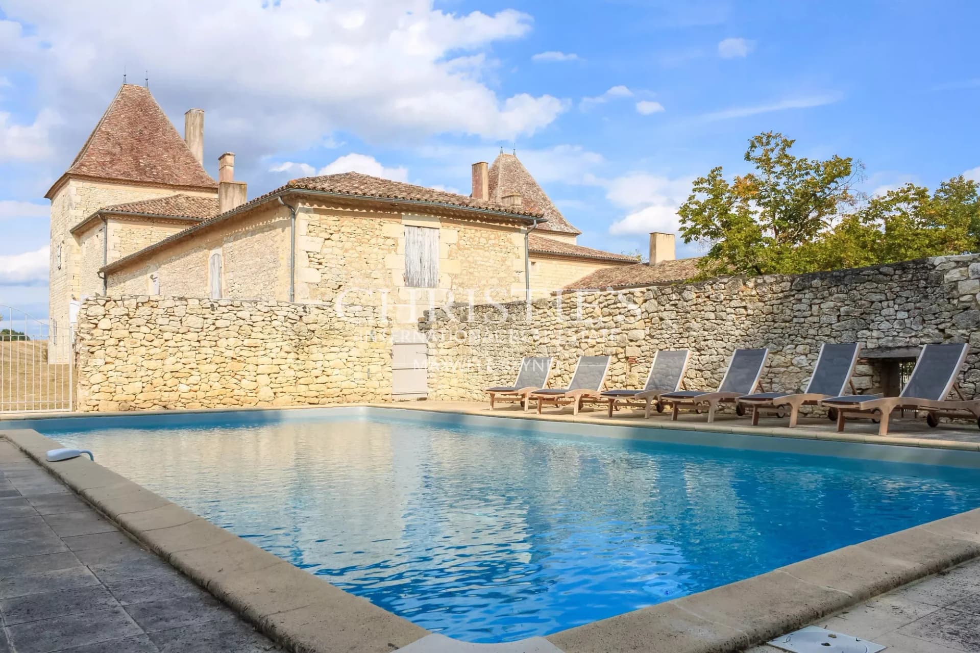 Elegant 17th Century Château with Heated Pool and Panoramic Views 2